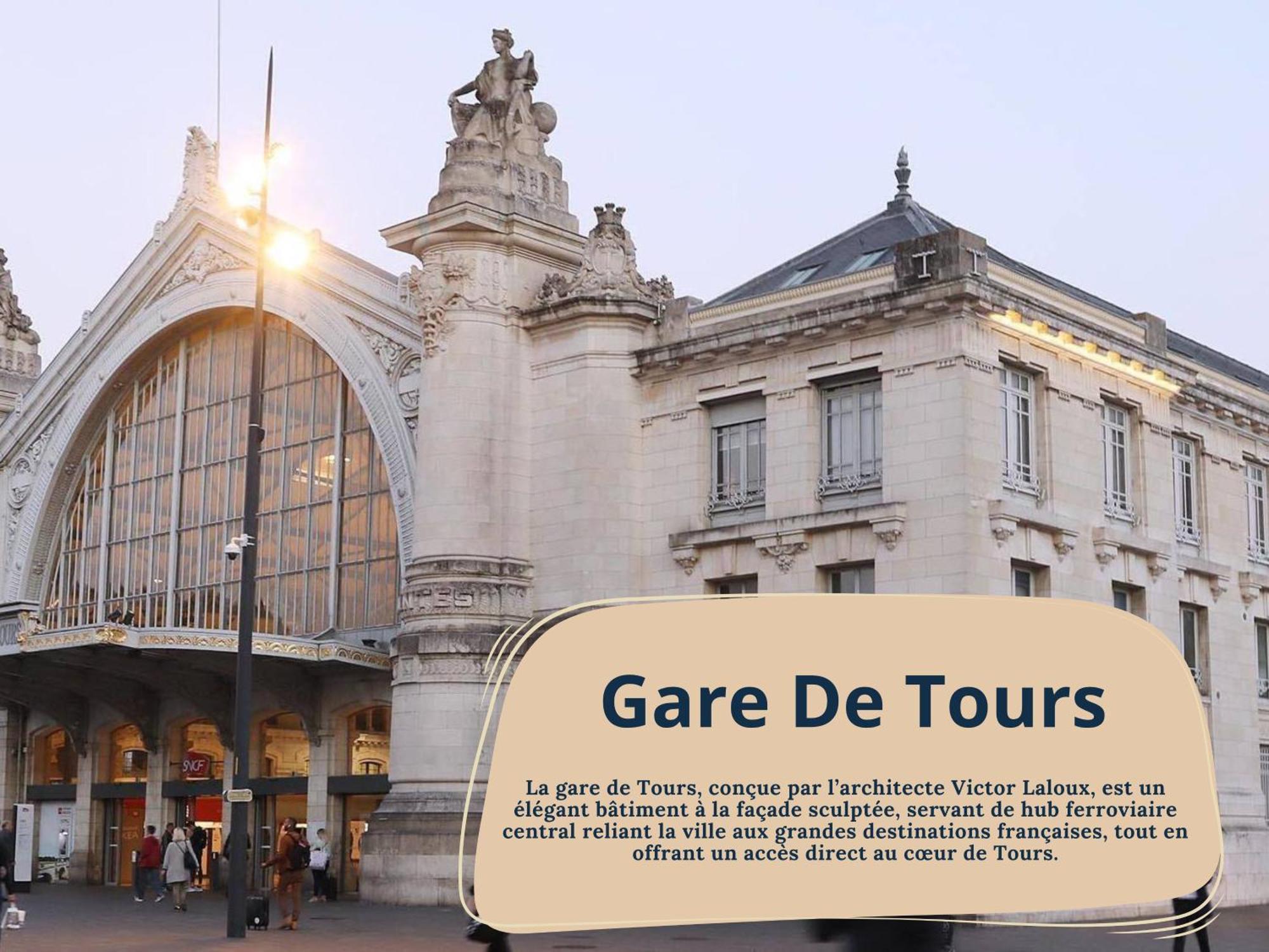 Le Michelet - Gare A 500 M Apartment ตูร์ ภายนอก รูปภาพ